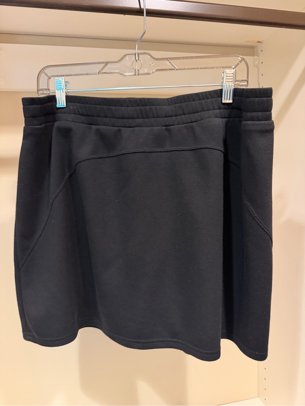 Classic Black Drawstring Skort - Women - Picture 2 of 4